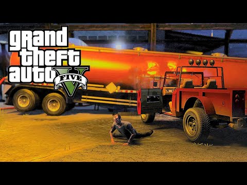 GTA V Ending  Michael and Franklin Kill Trevor / PS5 4K