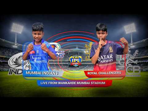 RCB vs MUMBAI 🔥🏆 2nd Match Kid's IPL Season 2 #ipl 