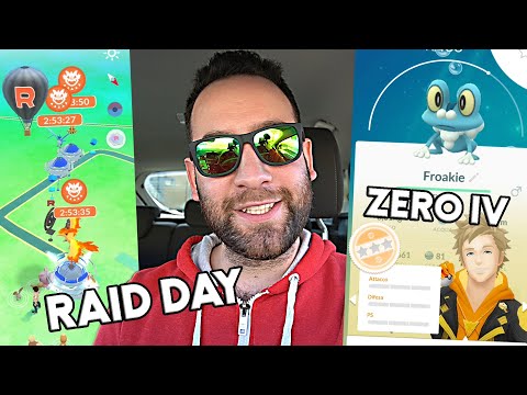 RAID DAY CON ARTICUNO, ZAPDOS & MOLTRES! Missioni e shiny check + FROAKIE 0% IV