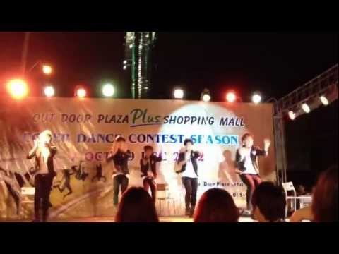 121028 Uncensor Cover NU'EST @ Outdoor Plaza - Let's Go ,Not over you,face (Audition)