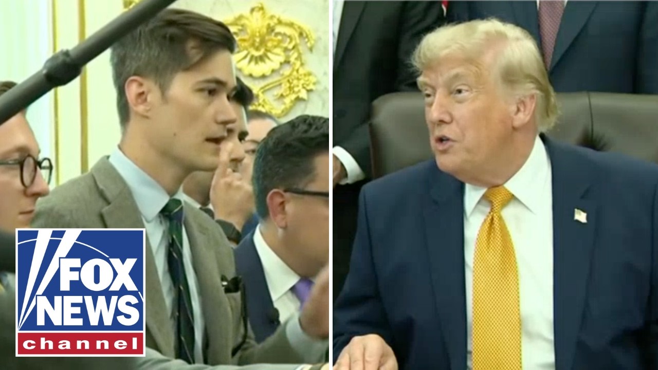 ‘SO STUPID’: Trump SCOFFS at reporter’s Iran question