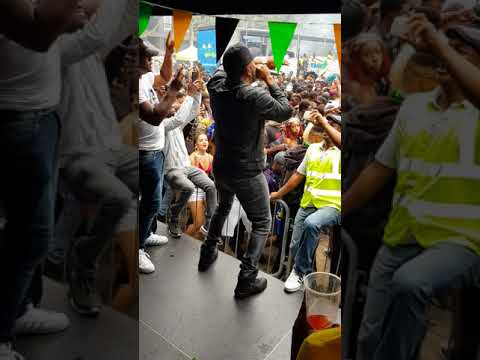 Agent Sasco performing at Sir Valdez Sound.. Notting Hill Carnival Monday 2018