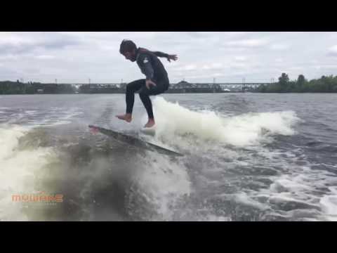 Dominic Lagace - Wakesurf - 3 Trick Combo - Pro Men Skim