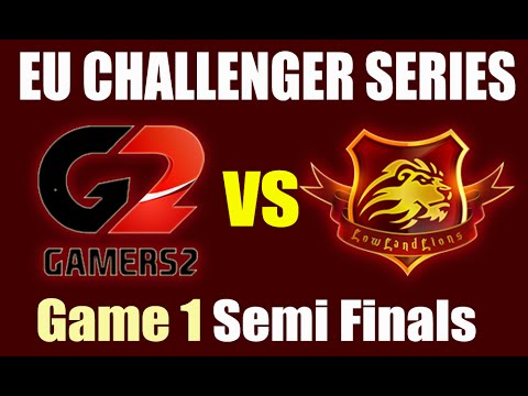 Gamers 2 vs LowLandLions | Game 1 Semi Finals S5 EUCS Spring 2015 | G2 vs LLL G1 Semi