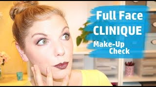 CLINIQUE FULL FACE MAKE UP | Make-Up Check