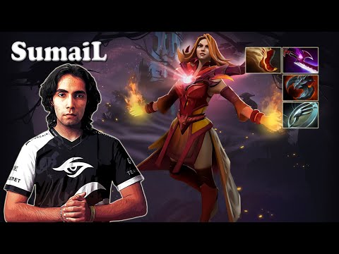 SumaiL - Lina Midlane vs SabeRLight Axe | Dota 2 7.31c Gameplay