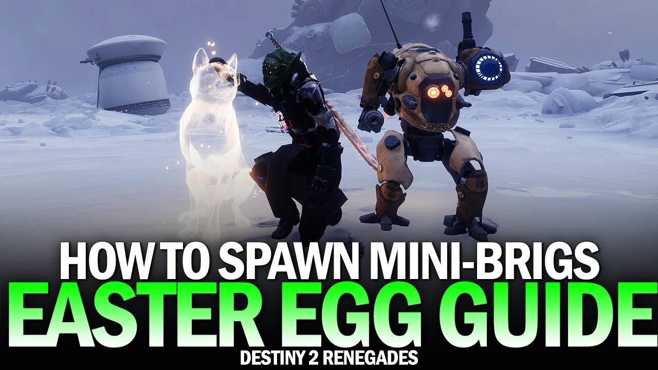 Mini-Brigs Easter Egg Guide [Destiny 2 Renegades]