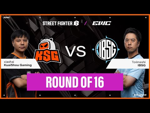 xiaohai vs. Torimeshi | Street Fighter 6 at EWC 25 - Day 4 - Round of 16