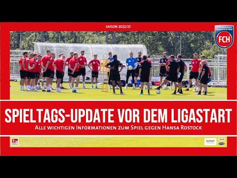 Spieltags-Update vor dem Ligastart in Rostock