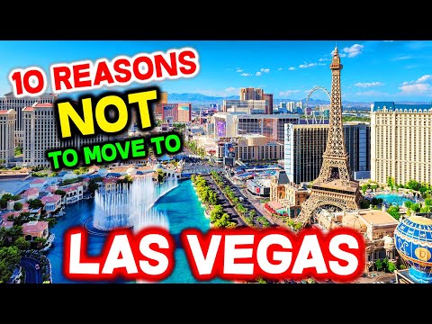 Part of a video titled Top 10 Reasons NOT to Move to Las Vegas, Nevada - YouTube