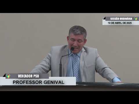 CMBTE - USO DE TRIBUNA PELO VEREADOR PROFESSOR GENIVAL - PSB.