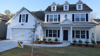 New Wylie Model Home With Five Bedrooms in Alston Park Bluffton SC by Village Park Homes