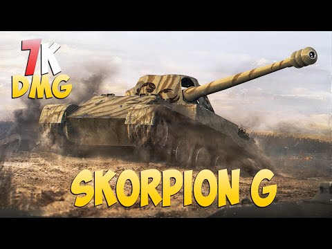 Skorpion G - 5 Kills 7K DMG - Luck said yes! - World Of Tanks