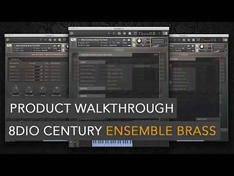 8Dio Century Ensemble Brass - Technical Walkthrough