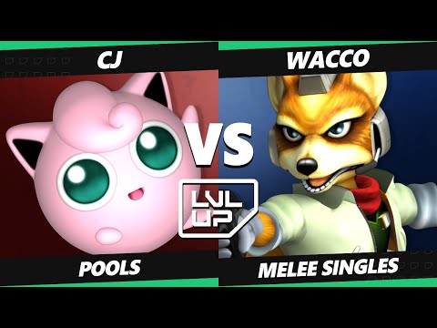 LVL UP EXPO 2023 - CJ (Jigglypuff) Vs. Wacco (Fox) SSBM Melee Tournament