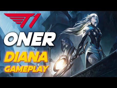 T1 Oner 아 니 맞나  Diana JUNGLE Gameplay vs Udyr! - League of Legends [Watch & Learn]