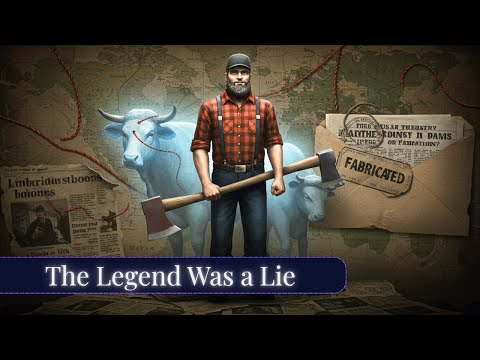The Sinister Truth Behind Paul Bunyan — A Legend Built to Hide Exploitation