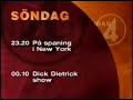 TV4 Tablå 1998 11 01