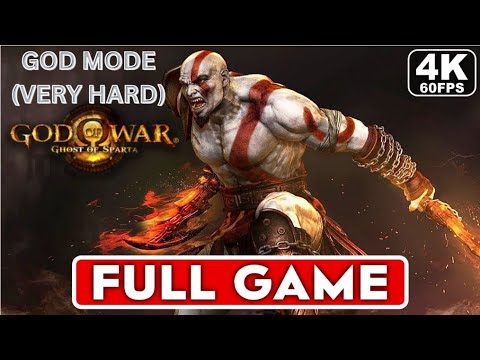 GOD OF WAR GHOST OF SPARTA REMASTERED FULL GAMEPLAY GOD MODE(VERY HARD) 4K 60 FPS COMPLETE GAME