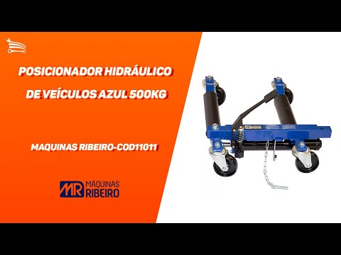Posicionador Hidráulico de Veículos Azul 500Kg - Video