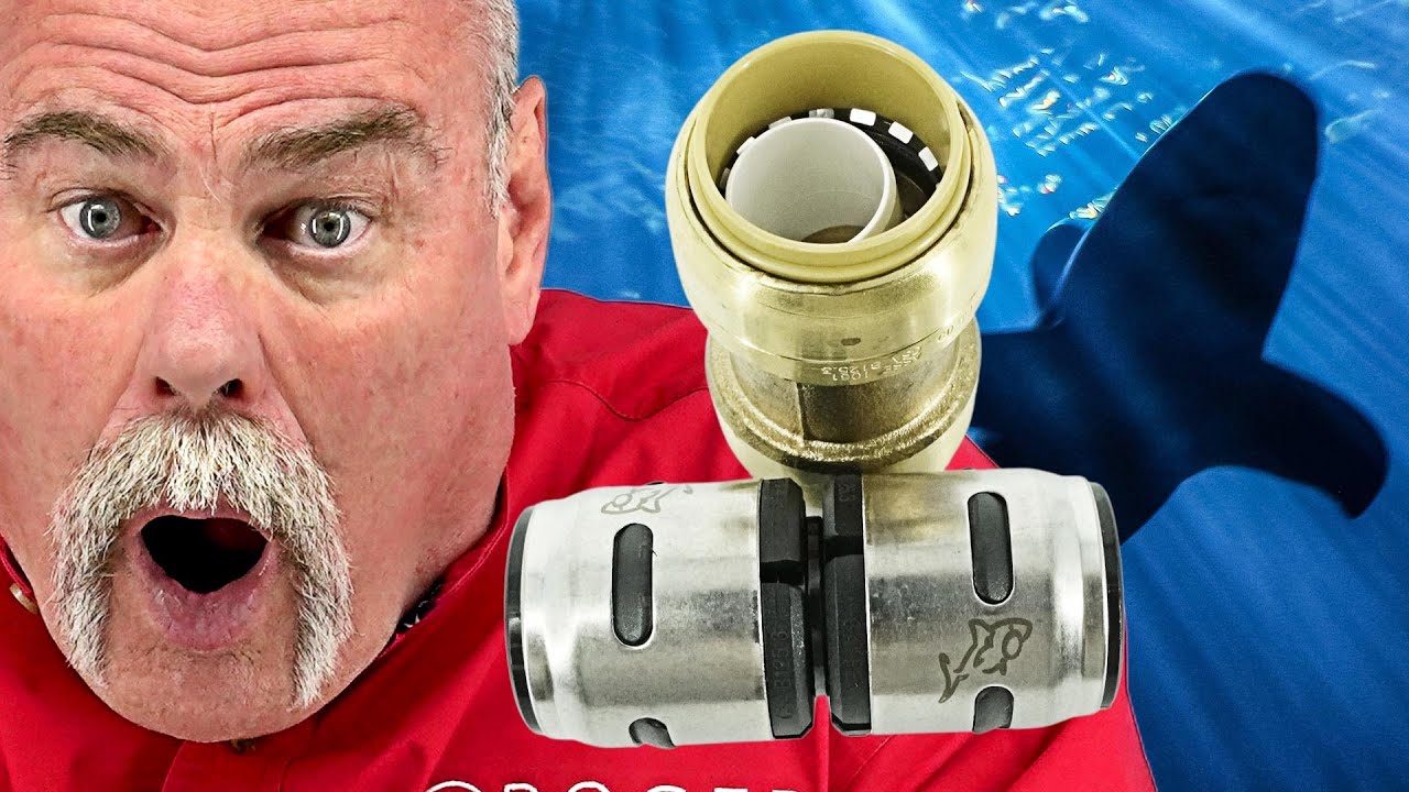 Watch video Why I Don't Use Sharkbite Fittings on My Plumbing Jobs Now Why I Don't Use Sharkbite Fittings on My Plumbing Jobs