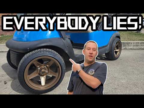 The TRUTH About Upgrading to 14 Inch Wheels on a Club Car Golf Cart