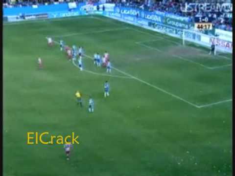 Málaga vs Atlético Madrid (1-1) La Liga 25.01.2009
