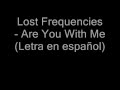 Lost Frequencies - Are You With Me (Letra ...