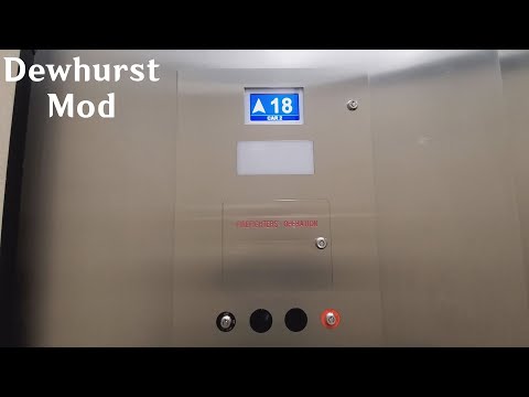 NEWLY MODDED 1990's Dover Traditional Traction Elevators at an apartment building - Vancouver BC