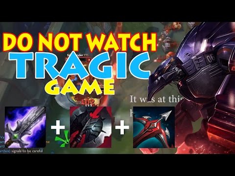 Tryndamere vs Malphite top DIAMOND SOLOQ: DO NOT WATCH - THIS GAME WAS A TRAGEDY