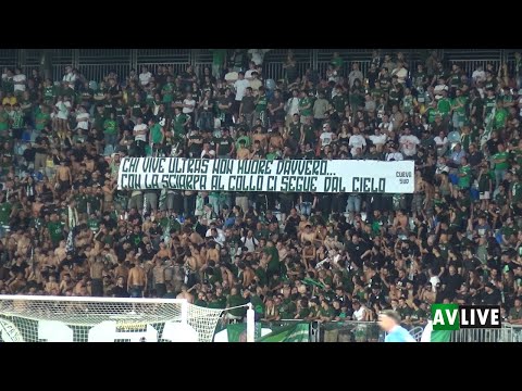 Avellino-Lazio, lo spettacolo sugli spalti