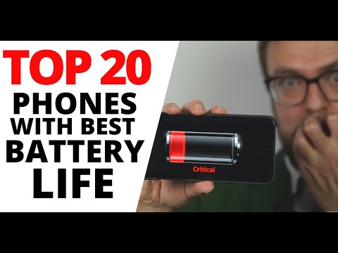 Phones with best battery life (jan. 2020)