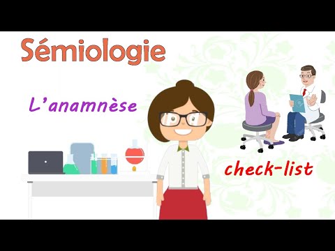 Introduction to semiology | anamnesis + checklist (3rd year medical course)