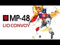 Masterpiece MP 48 LIO CONVOY Beast Wars 獅王柯博文 KL變形金剛玩具分享509