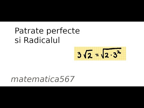 Patrate perfecte si radicalul. Numere reale