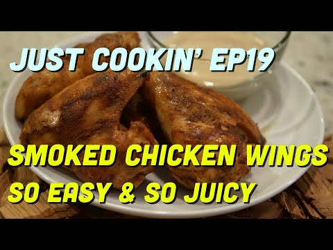 Easy Smoked Chicken Wings - SO Good! Juicy & Tender Chicken Wings
