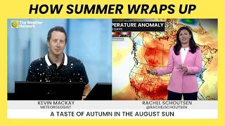 The end of August will bring fall-like weather for some | #summerdays