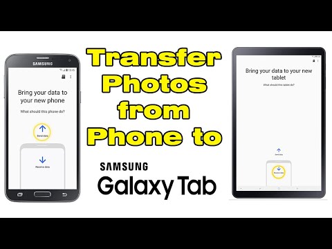 How to transfer photos from Samsung phone to Samsung tablet