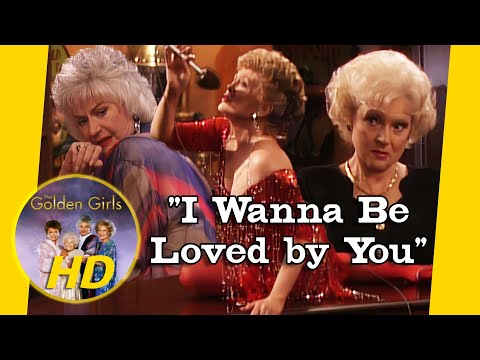 Blanche entertains The Rusty Anchor with a little Marilyn Monroe. - Golden Girls HD
