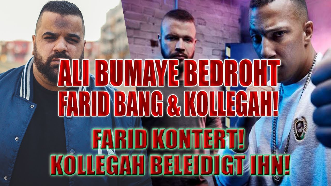Ali Bumaye mit harter Ansage gegen Kollegah & Farid Bang: Farid ist BEREIT! Kollegah disst!