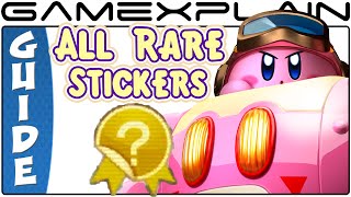 Kirby: Planet Robobot - All Rare Sticker Locations (3DS)