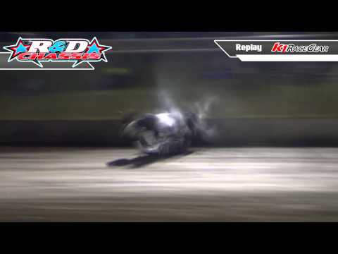 Sprintcars - Mark Pholi Rollover - Toowoomba Speedbowl