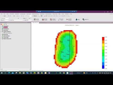 CMG 3: Results 3D, Adding an Aquifer, Running a Prediction & Placement of a Horizontal Well