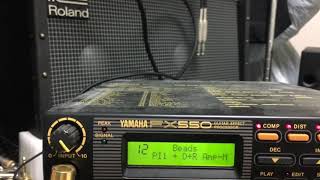 Video thumbnail for Rockman with YAMAHA FX550 by Guitarstuff Gitagia