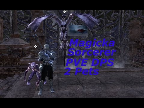 ESO Magicka Sorcerer PVE DPS Build: Waking Flame: NO TRIAL SETS!!