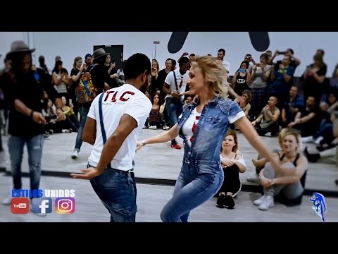 RONALD Y ALBA ➤ JR - Depresion ➤ TLC Lyon Francia 2017 ➤ Bachata Workshop