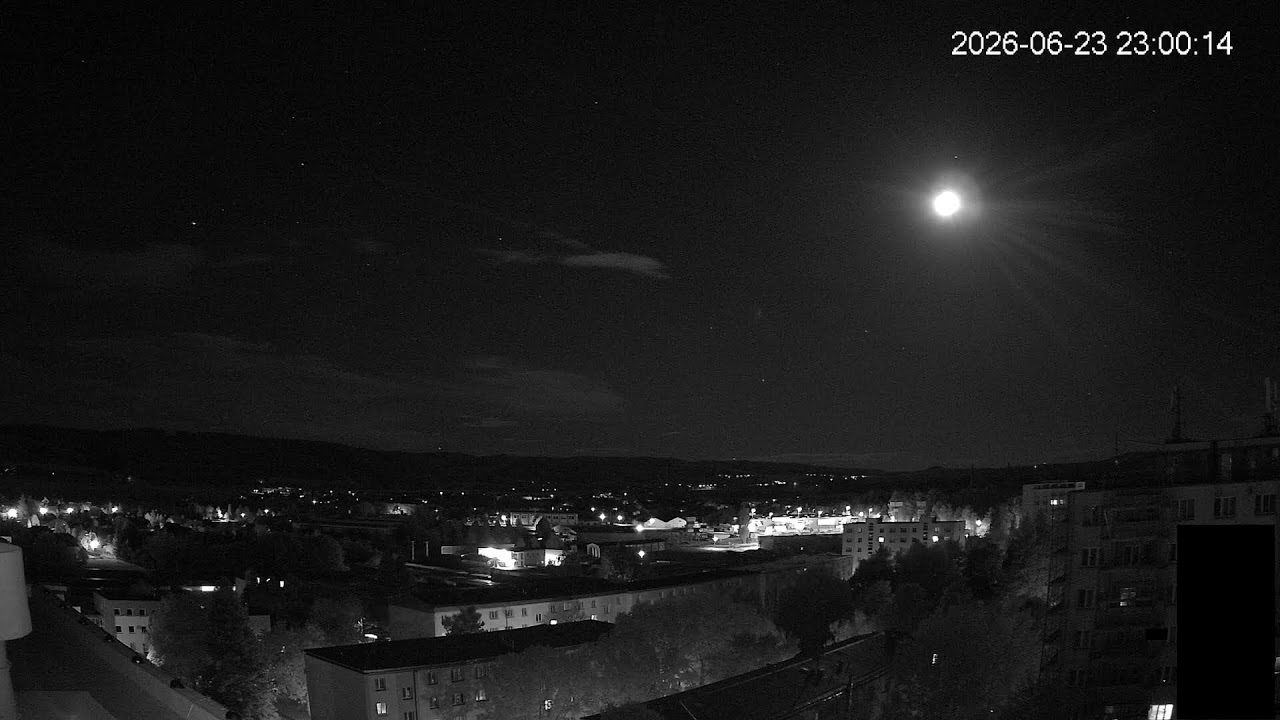Live webcam view of Kroměříž Southern Valley Panorama