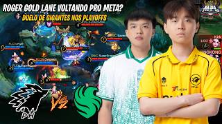 ROGER GOLD LANE META? ONIC PRIME M6 ENFRENTA O SUPER TIME | ONIC PH vs TEAM FALCONS PH - MPL PH S17