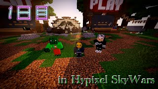 【ゆっくり実況】上・中・初心者と行くマイクラPvP生活　1日目　in Hypixel Skywars