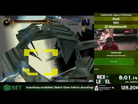 NoReset x Next Level 2018 - Castlevania: Legacy of Darkness by INightmare9I